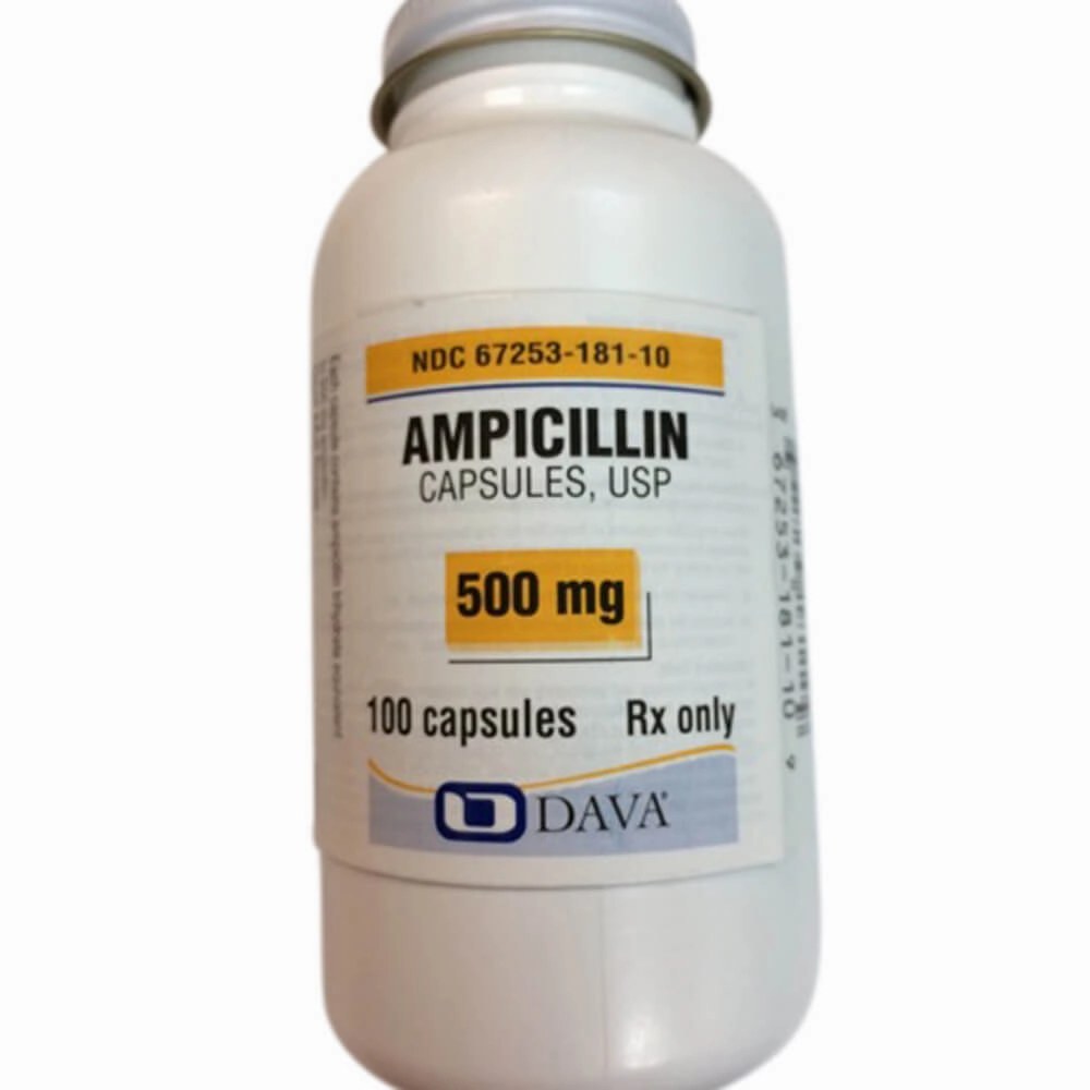 Rx Ampicillin (Generic) Capsules for Horses, Dogs, & Cats