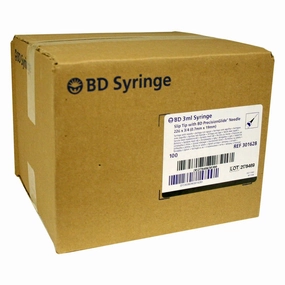 Rx BD Luer-Slip (LS) Syringe with Needle, 3cc LS with 22g x 3/4", 100 ct poultry remedies poultry supplement goat vitamins sheep probiotics animal health boost