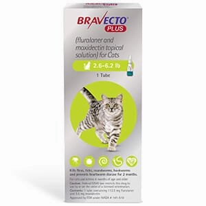Rx BRAVECTO Plus Topical, Cat