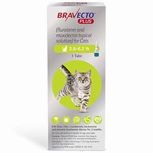 Rx BRAVECTO Plus Topical, Cat