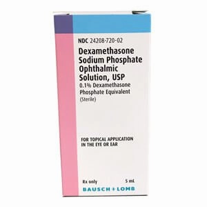 Rx Dexamethasone Sodium Phosphate Ophthalmic Solution 0.1% for Dogs & Cats, 5 mL cat scratchers cat towers cat window perch cat heating pad cat calming spray