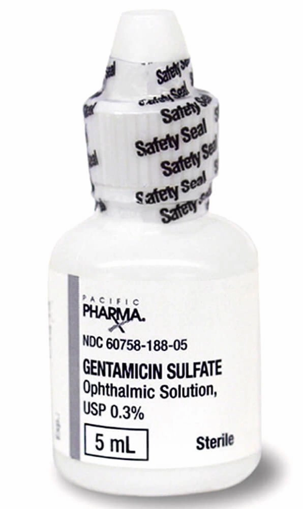 Rx Gentamicin Sulfate (Generic) Opthalmic Solution for Dogs & Cats 0.3%, 5ml bottle plush dog toys fluffy dog toy dog cuddle toy dog toy set stuffed toy for dogs