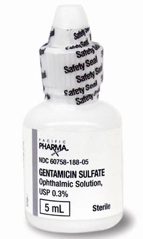 Rx Gentamicin Sulfate (Generic) Opthalmic Solution for Dogs & Cats 0.3%, 5ml bottle plush dog toys fluffy dog toy dog cuddle toy dog toy set stuffed toy for dogs