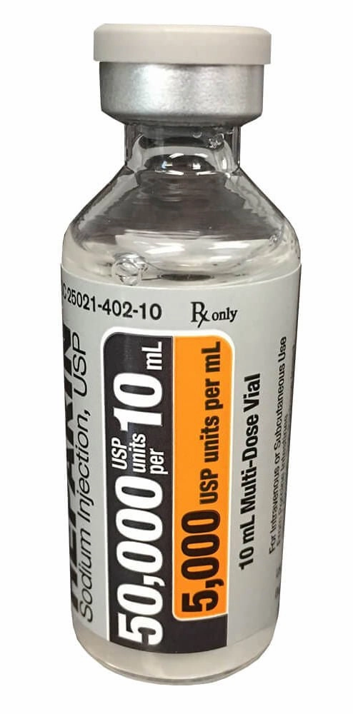 Rx Heparin Injection for Dogs, Cats, & Horses poultry remedies poultry supplement goat vitamins sheep probiotics animal health boost