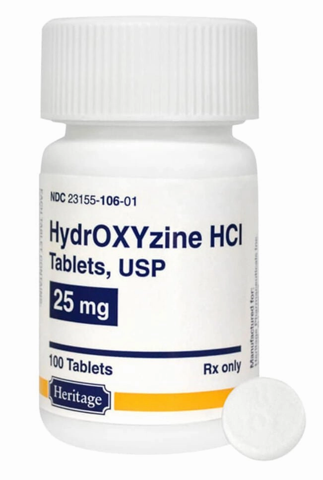 Rx Hydroxyzine HCl (Generic) Tablets for Dogs & Cats