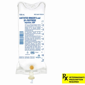 Rx Lactated Ringer's and 5% Dextrose Injection, 1000ml cat beds cat scratching post cat shampoo cat tunnel cat brush