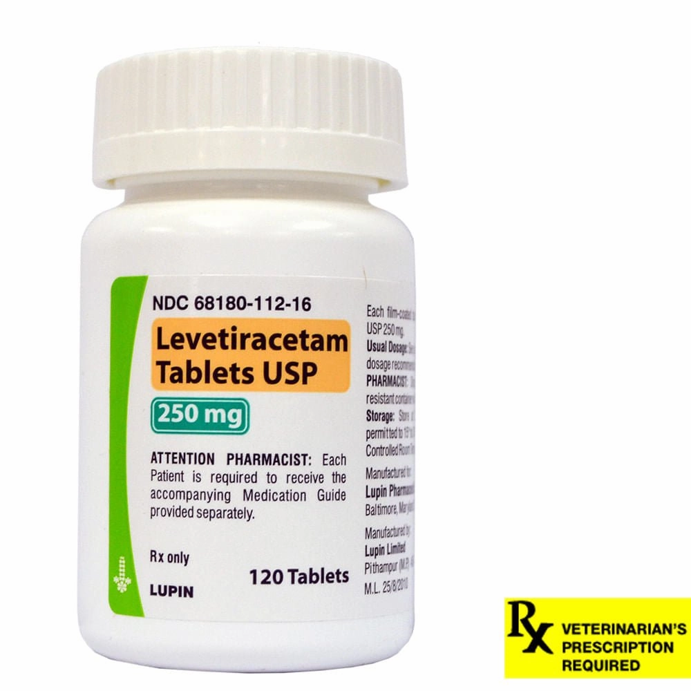 Rx Levetiracetam (Generic) Tablets for Dogs & Cats cat beds cat scratching post cat shampoo cat tunnel cat brush