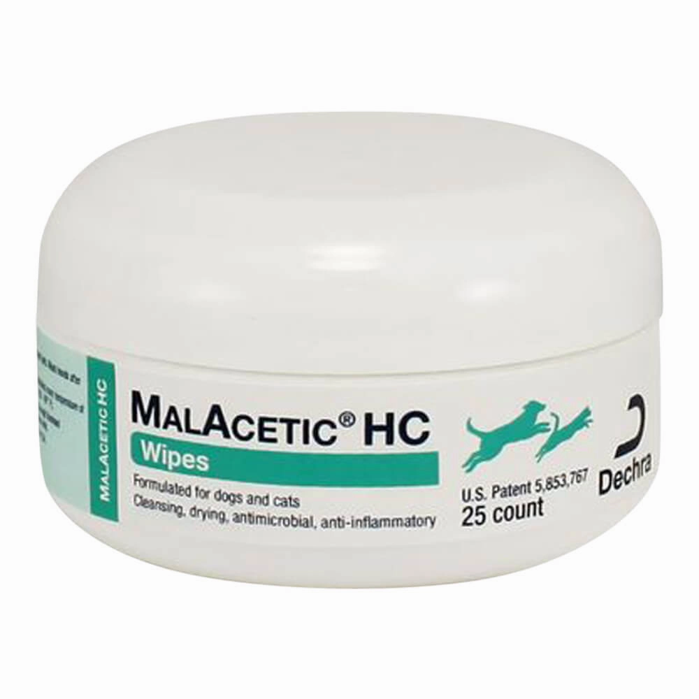 Rx MalAcetic HC Wipes, 25 ct cat climbing tree cat hammock cat steps cat grooming kit cat safety gate