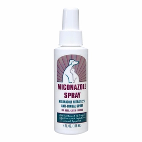 Rx Miconazole (miconazole nitrate 2%) Anti-Fungal Spray, 4 oz Bottle cat scratchers cat towers cat window perch cat heating pad cat calming spray