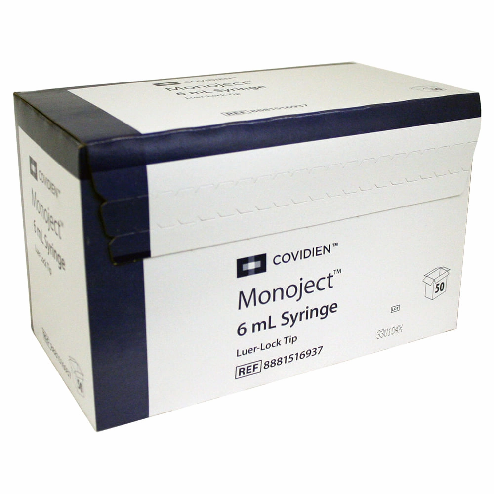 Rx Monoject Luer-Lock (LL) Syringes