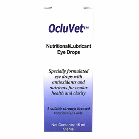 Rx OcluVet Eye Drops, 16 ml cat scratchers cat towers cat window perch cat heating pad cat calming spray