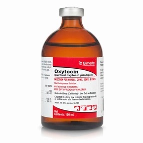 Rx Oxytocin (Generic) Injection for Horses, Cows, Sows, & Ewes, 100 mL tuff dog toys durable toys for dogs chew tested toys hard chew toy strong plush
