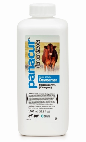 Rx Panacur 10% Suspension Dewormer for Horses & Cattle tuff dog toys durable toys for dogs chew tested toys hard chew toy strong plush
