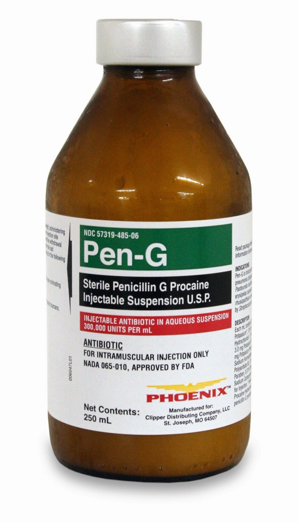 Rx Pro Pen G (penicillin G procaine) Injectable Solution for Cattle, Sheep, Swine, & Horses