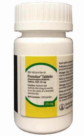 Rx PromAce (acepromazine maleate) Tablets for Horses, Dogs, & Cats cat scratchers cat towers cat window perch cat heating pad cat calming spray