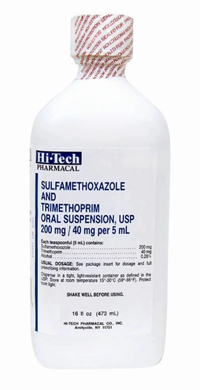 Rx SMZ/TMP (sulfamethoxazole and trimethoprim) 240mg/5mL, 473 mL Suspension cat beds cat scratching post cat shampoo cat tunnel cat brush