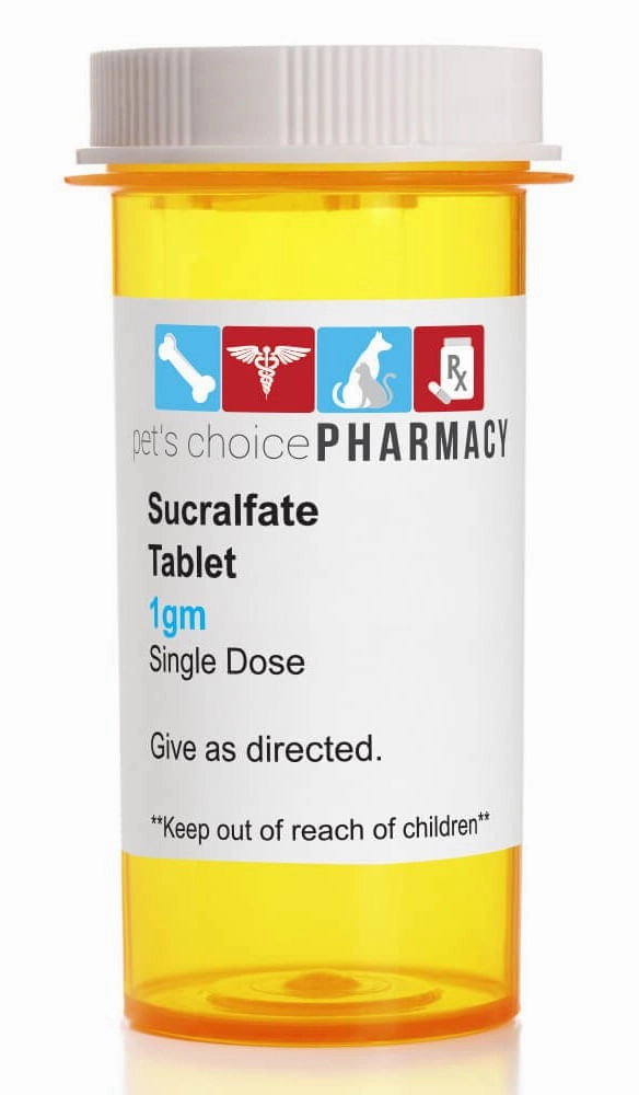 Rx Sucralfate (Generic) Tablets for Horses, Dogs, & Cats, 1 gram cat beds cat scratching post cat shampoo cat tunnel cat brush
