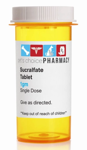 Rx Sucralfate (Generic) Tablets for Horses, Dogs, & Cats, 1 gram cat beds cat scratching post cat shampoo cat tunnel cat brush
