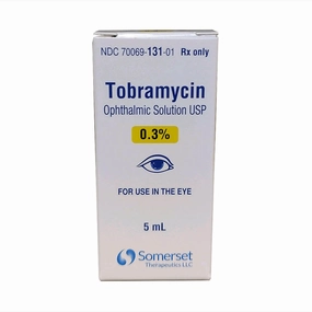 Rx Tobramycin (Generic) Opthalmic Solution 0.3%, 5ml bottle sheep feed sheep mineral sheep hay sheep pellets sheep salt block