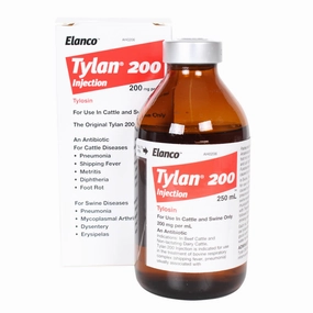 Rx Tylan 200 Injection, 200 mg x 250 mL multi-pet food pet bundle kits pet care sets pet health combos pet treat packs