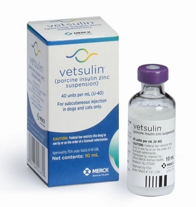 Rx Vetsulin (porcine insulin zinc suspension) for Dogs & Cats, 40 units/mL Injectable, 10 mL cat beds cat scratching post cat shampoo cat tunnel cat brush