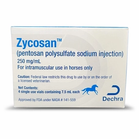 Rx Zycosan for Horses, 4 x 7.5ml Vials pet shampoo conditioner combo pet detangler pet skin care flea shampoo