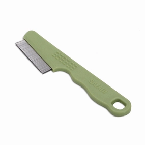 Safari Flea Comb Double Row (W6161) cat treats toys for cats cat hair remover cat cleaning supplies cat food bowl