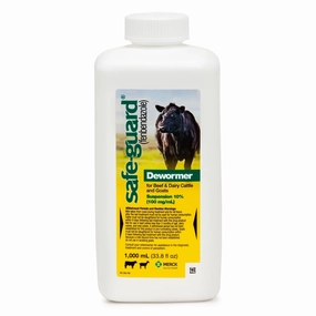 Safe-Guard 10% Suspension Cattle and Goat Dewormer sheep feed sheep mineral sheep hay sheep pellets sheep salt block
