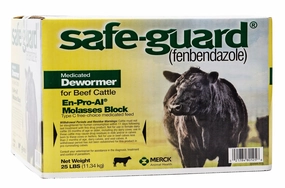Safe-Guard Cattle Dewormer Block sheep feed sheep mineral sheep hay sheep pellets sheep salt block