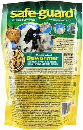 Safe-Guard Multi-Species Dewormer, Pellets multi-pet food pet bundle kits pet care sets pet health combos pet treat packs