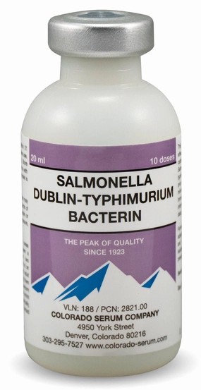 Salmonella Dublin-Typhimurium Bacterin Cattle Vaccine sheep feed sheep mineral sheep hay sheep pellets sheep salt block