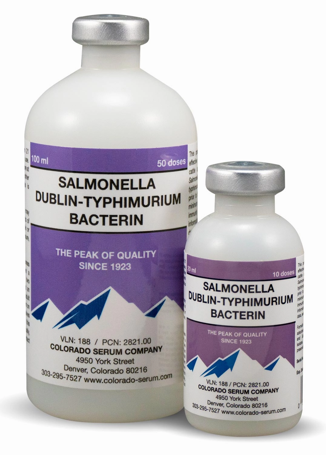 Salmonella Dublin-Typhimurium Bacterin Cattle Vaccine