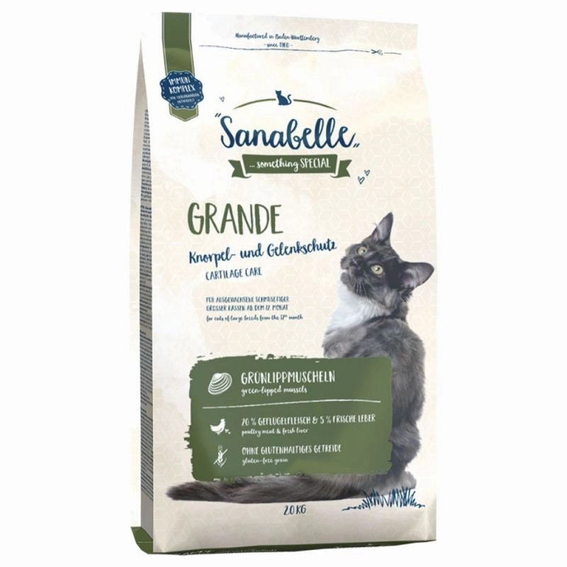 Sanabelle Grande Large Breed Dry Cat Food premium cat food dental cat treats cat chicken treats tuna cat food cat fish treats