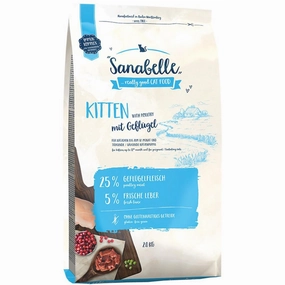 Sanabelle Kitten with Poultry Dry Cat Food kitten food wet kitten food kitten milk kitten treats grain free kitten food