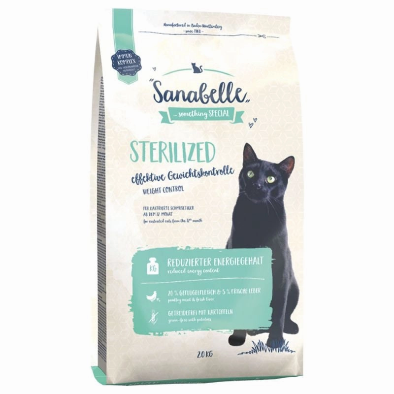 Sanabelle Sterilized Adult Dry Cat Food premium cat food dental cat treats cat chicken treats tuna cat food cat fish treats