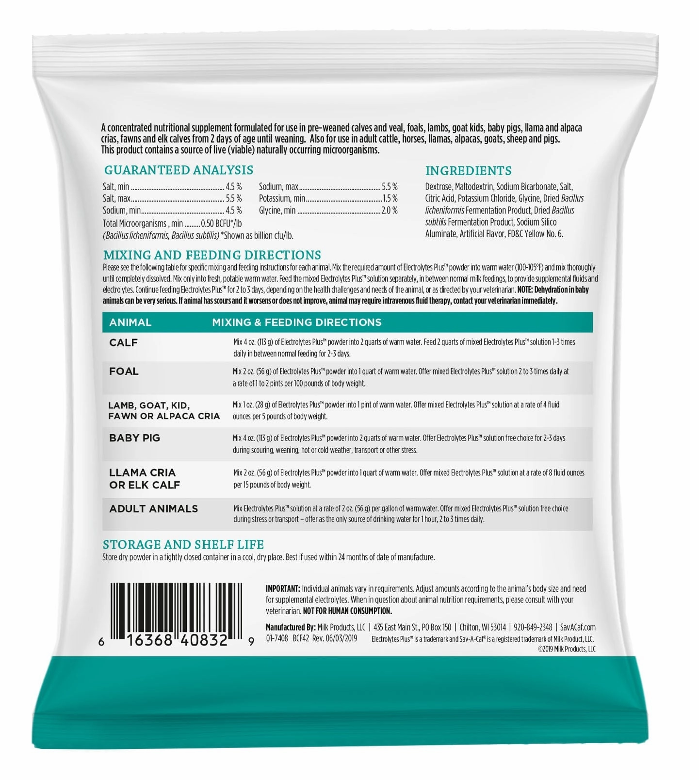 Sav-A-Caf Electrolytes Plus