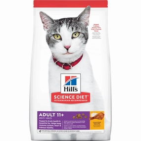 Science Diet Adult 11  Age Defying Chicken Recipe Dry Cat Food cat treats toys for cats cat hair remover cat cleaning supplies cat food bowl