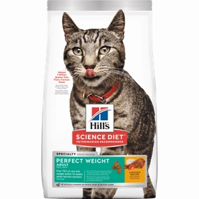 Science Diet Adult Cat Perfect Weight Chicken Recipe Dry Cat Food cat treats toys for cats cat hair remover cat cleaning supplies cat food bowl