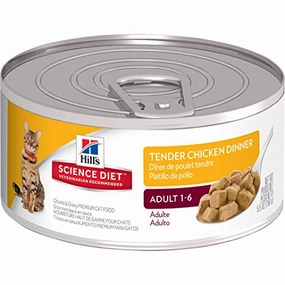 Science Diet Adult Chicken Wet Cat Food cat treats toys for cats cat hair remover cat cleaning supplies cat food bowl