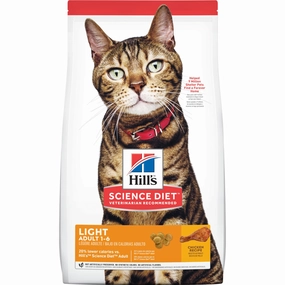 Science Diet Adult Light Chicken Recipe Dry Cat Food cat treats toys for cats cat hair remover cat cleaning supplies cat food bowl
