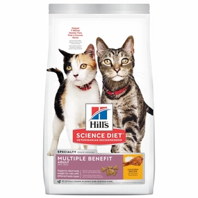 Science Diet Adult Multiple Benefit Dry Cat Food cat supplies cat house cat tree cat feeder cat collar