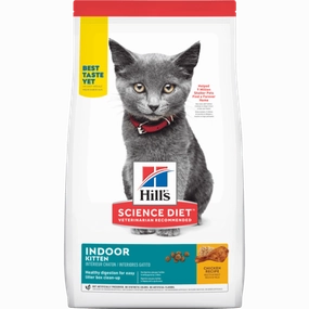 Science Diet Kitten Indoor Chicken Recipe Dry Cat Food cat supplies cat house cat tree cat feeder cat collar