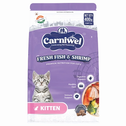Scoopy Cat Litter, Signature Salmon Treats, Bark Out Loud Paw Cream, Carniwel Kitten Food & Pet Vogue Chew Toy Limited Cat Hamper