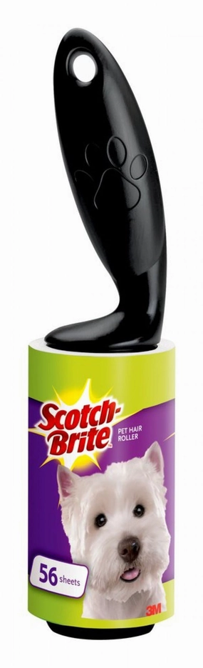 Scotch-Brite Pet Hair Roller & Refill cat beds cat scratching post cat shampoo cat tunnel cat brush