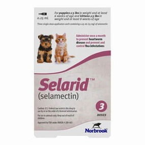 Selarid (selamectin) for Puppes & Kittens 0-5 lb, 3 Month Supply cat scratchers cat towers cat window perch cat heating pad cat calming spray