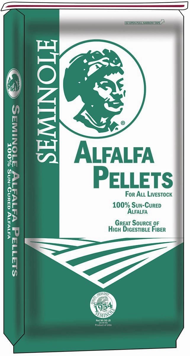 Seminole Alfalfa Pellets, 50 lb