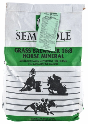 Seminole Grass Balancer 16:8 Mineral poultry remedies poultry supplement goat vitamins sheep probiotics animal health boost