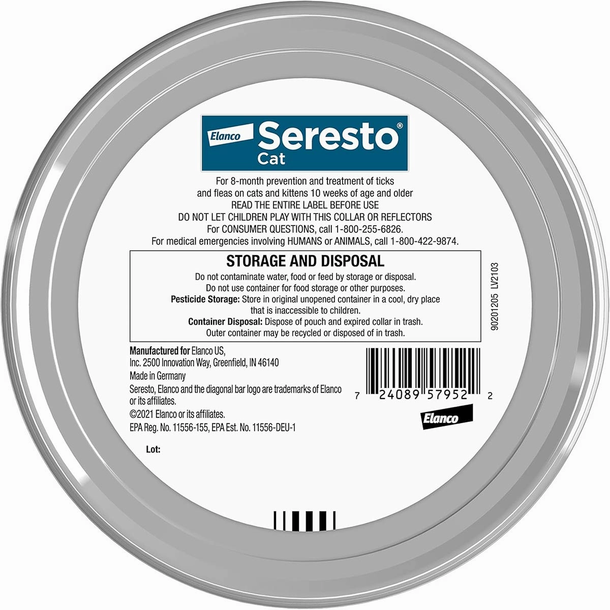Seresto Flea & Tick Collar for Cats