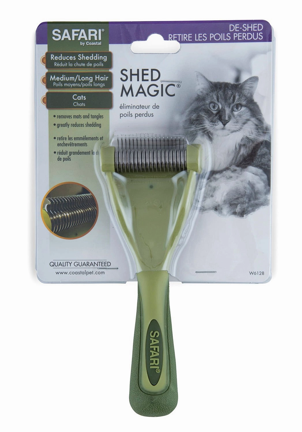 Shed Magic De-Shedding Tool for Dogs & Cats