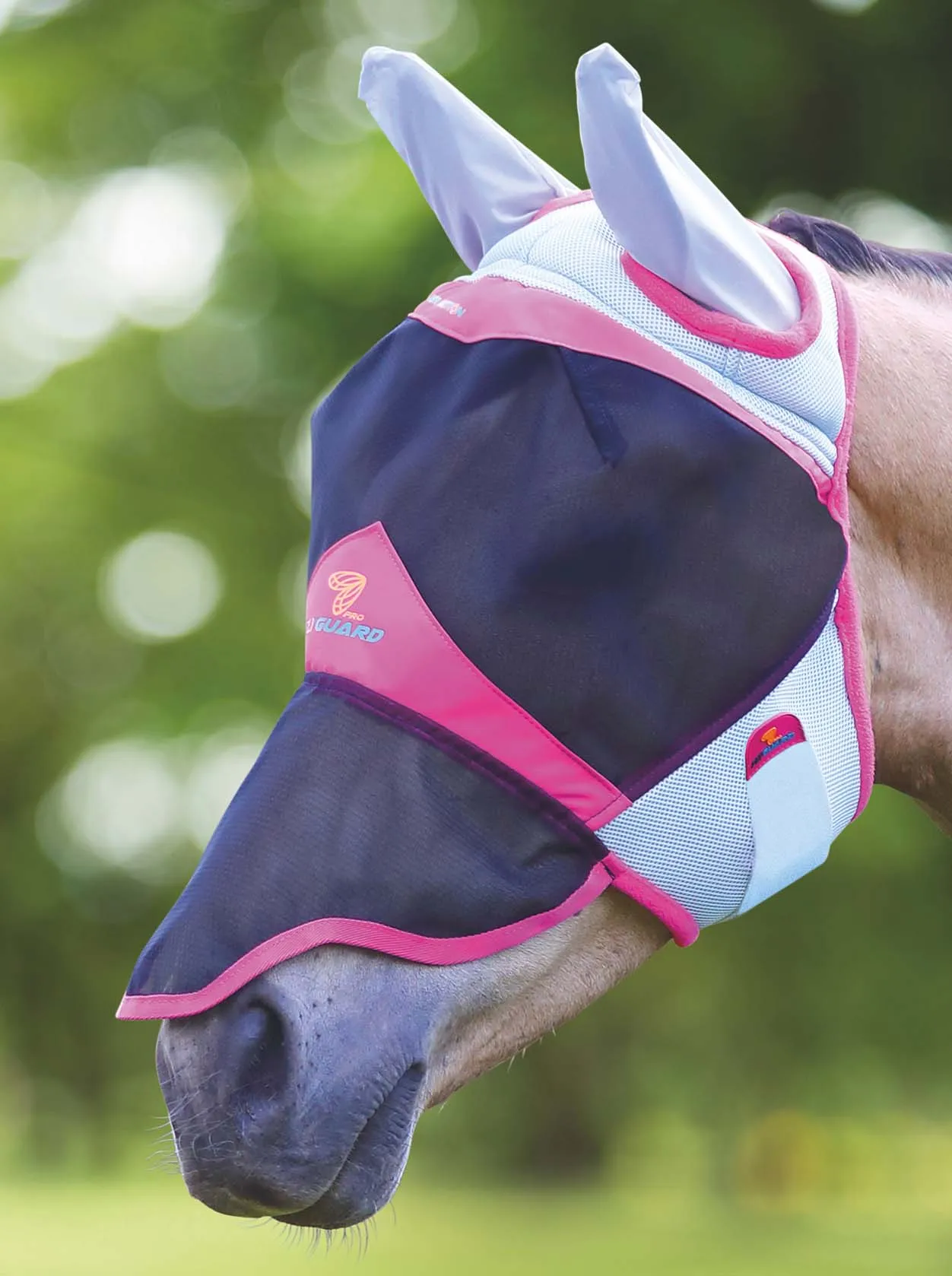 Shires Air Motion Horse Fly Mask with Ears & Nose